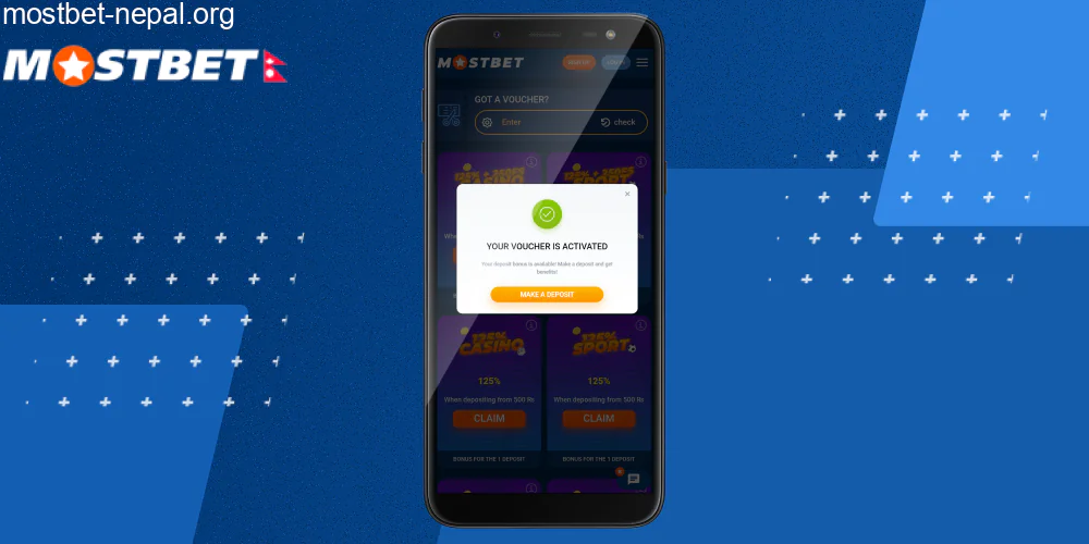 मोस्टबेट प्रोमो कोड सक्रिय गरियो, चरण ५
