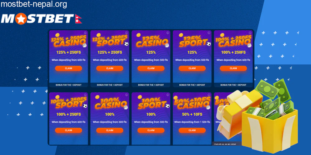 Mostbet Nepal स्वागत बोनस गाइड